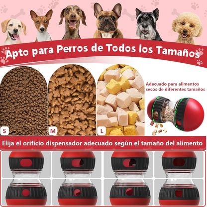 Juguete interactivo dispensador de snacks