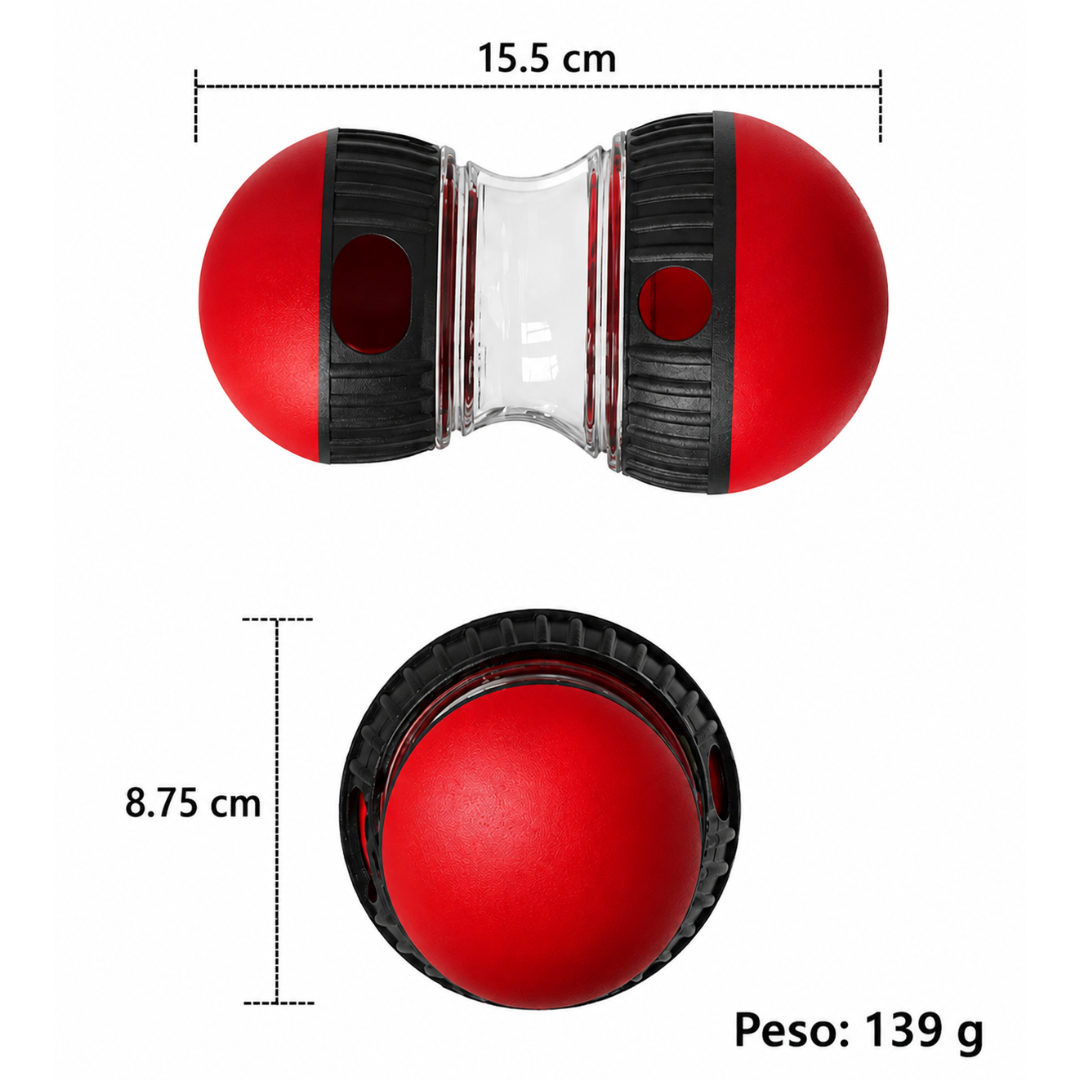 Juguete interactivo dispensador de snacks